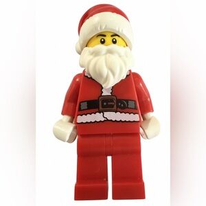 LEGO Festive Santa Minifigure Red White